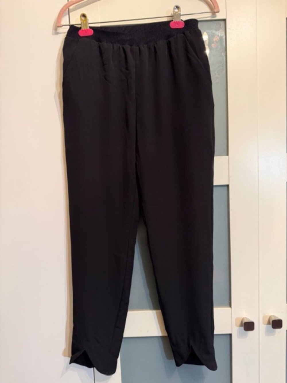 HM Georgette Pants., Black, size 6